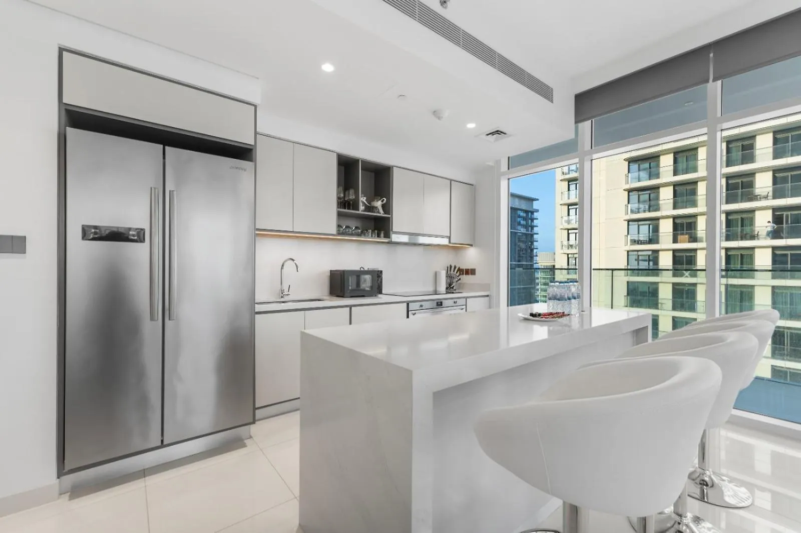 Apartment Full Sea View & Dubai Skyline - 4Br Lux Beachfront
