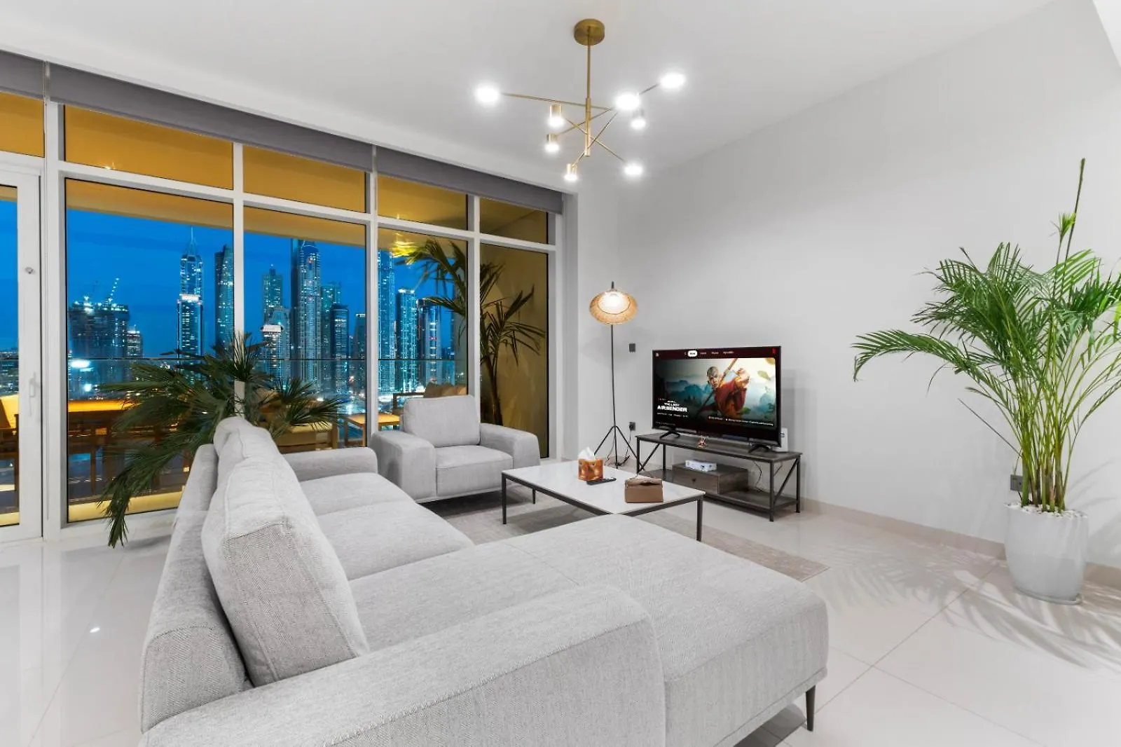 Full Sea View & Dubai Skyline - 4Br Lux Beachfront 0*,  United Arab Emirates